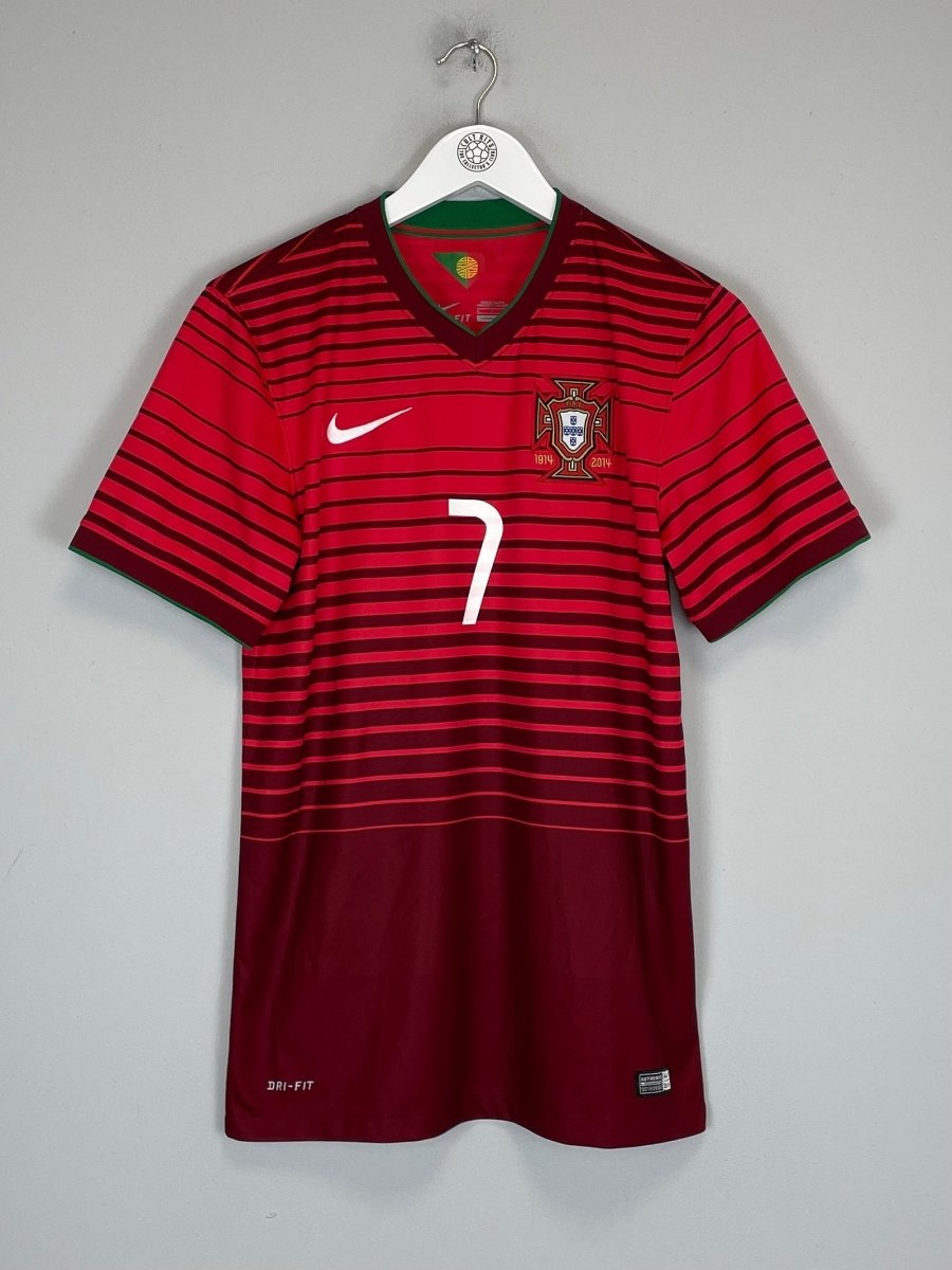 2014/15 PORTUGAL RONALDO 7 HOME SHIRT (S) NIKE - Cult Kits - Small - Buy Vintage Football Shirts, Authentic Retro Football Shirts For Sale, Classic Football Shirts & Soccer Jersey