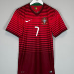 2014/15 PORTUGAL RONALDO 7 HOME SHIRT (S) NIKE - Cult Kits - Small - Buy Vintage Football Shirts, Authentic Retro Football Shirts For Sale, Classic Football Shirts & Soccer Jersey