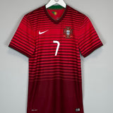 2014/15 PORTUGAL RONALDO 7 HOME SHIRT (S) NIKE - Cult Kits - Small - Buy Vintage Football Shirts, Authentic Retro Football Shirts For Sale, Classic Football Shirts & Soccer Jersey