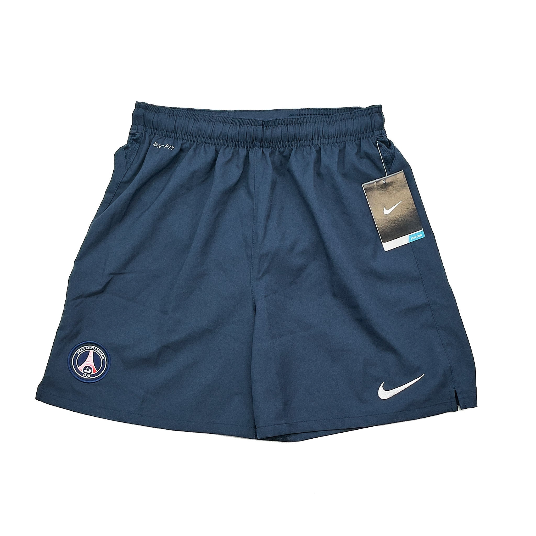 Buy 2014/15 PSG *BNWT* Home Shorts (L.Kids) Nike ~ Free worldwide shipping ~ Authentic Vintage Football Shirts from Cult Kits