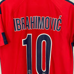 Shop 2014/15 PSG IBRAHIMOVIC #10 AWAY SHIRT (M) NIKE, classic football shirts, vintage football shirts & retro soccer jerseys at Cult Kits