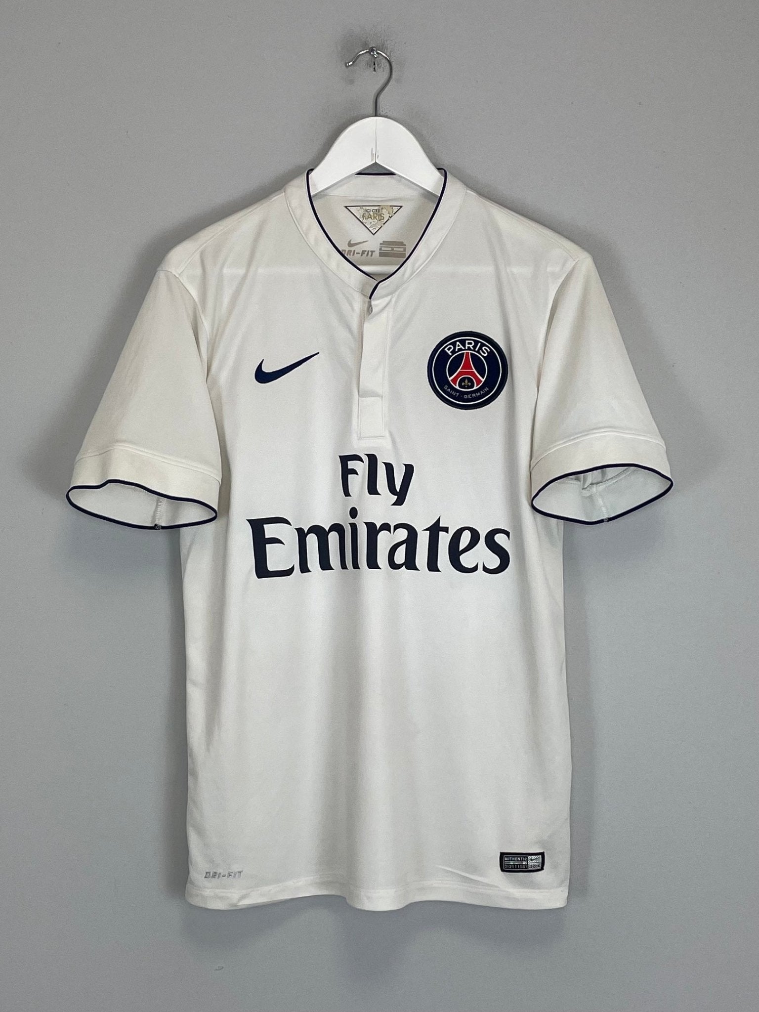 Shop 2014/15 PSG IBRAHIMOVIC #10 AWAY SHIRT (M) NIKE, classic football shirts, vintage football shirts & retro soccer jerseys at Cult Kits