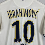 Shop 2014/15 PSG IBRAHIMOVIC #10 AWAY SHIRT (M) NIKE, classic football shirts, vintage football shirts & retro soccer jerseys at Cult Kits