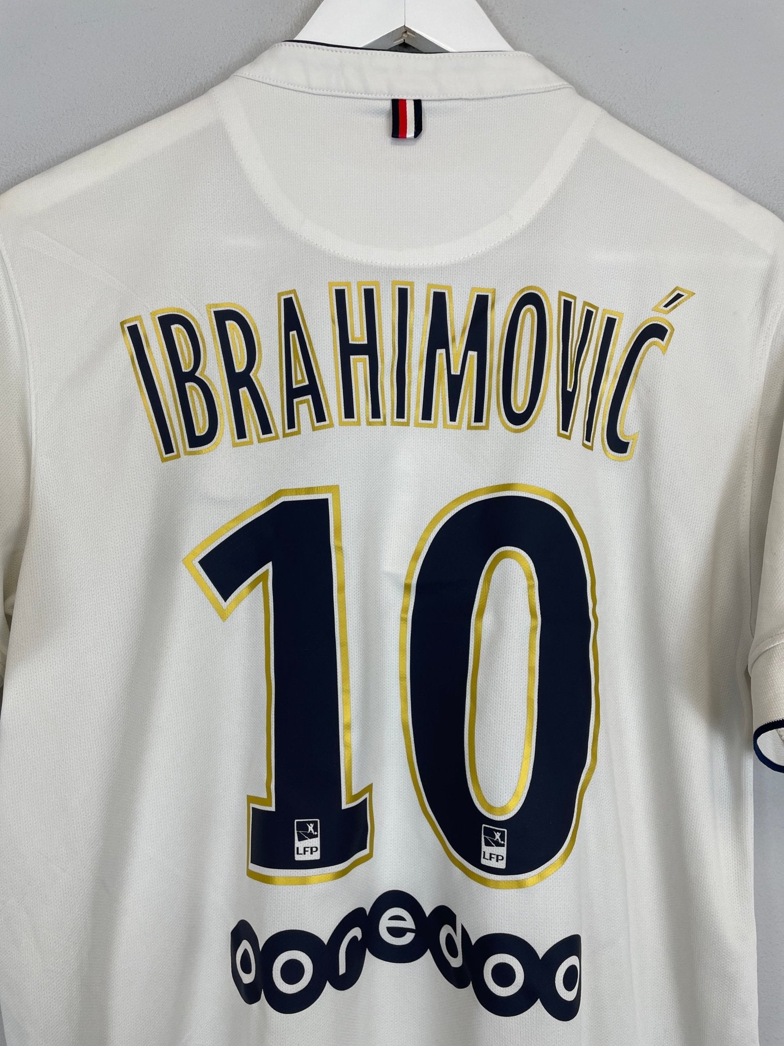 Shop 2014/15 PSG IBRAHIMOVIC #10 AWAY SHIRT (M) NIKE, classic football shirts, vintage football shirts & retro soccer jerseys at Cult Kits