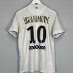 Shop 2014/15 PSG IBRAHIMOVIC #10 AWAY SHIRT (M) NIKE, classic football shirts, vintage football shirts & retro soccer jerseys at Cult Kits