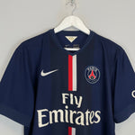 Shop 2014/15 PSG IBRAHIMOVIC #10 HOME SHIRT (L) NIKE, classic football shirts, vintage football shirts & retro soccer jerseys at Cult Kits