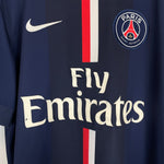 Shop 2014/15 PSG IBRAHIMOVIC #10 HOME SHIRT (L) NIKE, classic football shirts, vintage football shirts & retro soccer jerseys at Cult Kits