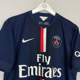 2014/15 PSG IBRAHIMOVIC 10 HOME SHIRT (M) NIKE - Cult Kits - Medium - Buy Vintage Football Shirts, Authentic Retro Football Shirts For Sale, Classic Football Shirts & Soccer Jersey