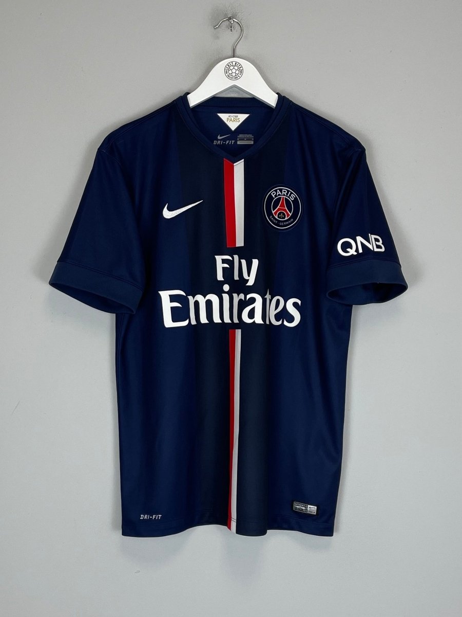 2014/15 PSG IBRAHIMOVIC 10 HOME SHIRT (M) NIKE - Cult Kits - Medium - Buy Vintage Football Shirts, Authentic Retro Football Shirts For Sale, Classic Football Shirts & Soccer Jersey