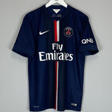 2014/15 PSG IBRAHIMOVIC 10 HOME SHIRT (M) NIKE - Cult Kits - Medium - Buy Vintage Football Shirts, Authentic Retro Football Shirts For Sale, Classic Football Shirts & Soccer Jersey