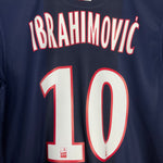 Shop 2014/15 PSG IBRAHIMOVIC #10 HOME SHIRT (S) NIKE, classic football shirts, vintage football shirts & retro soccer jerseys at Cult Kits