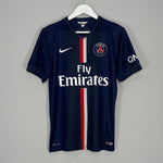 Shop 2014/15 PSG IBRAHIMOVIC #10 HOME SHIRT (S) NIKE, classic football shirts, vintage football shirts & retro soccer jerseys at Cult Kits
