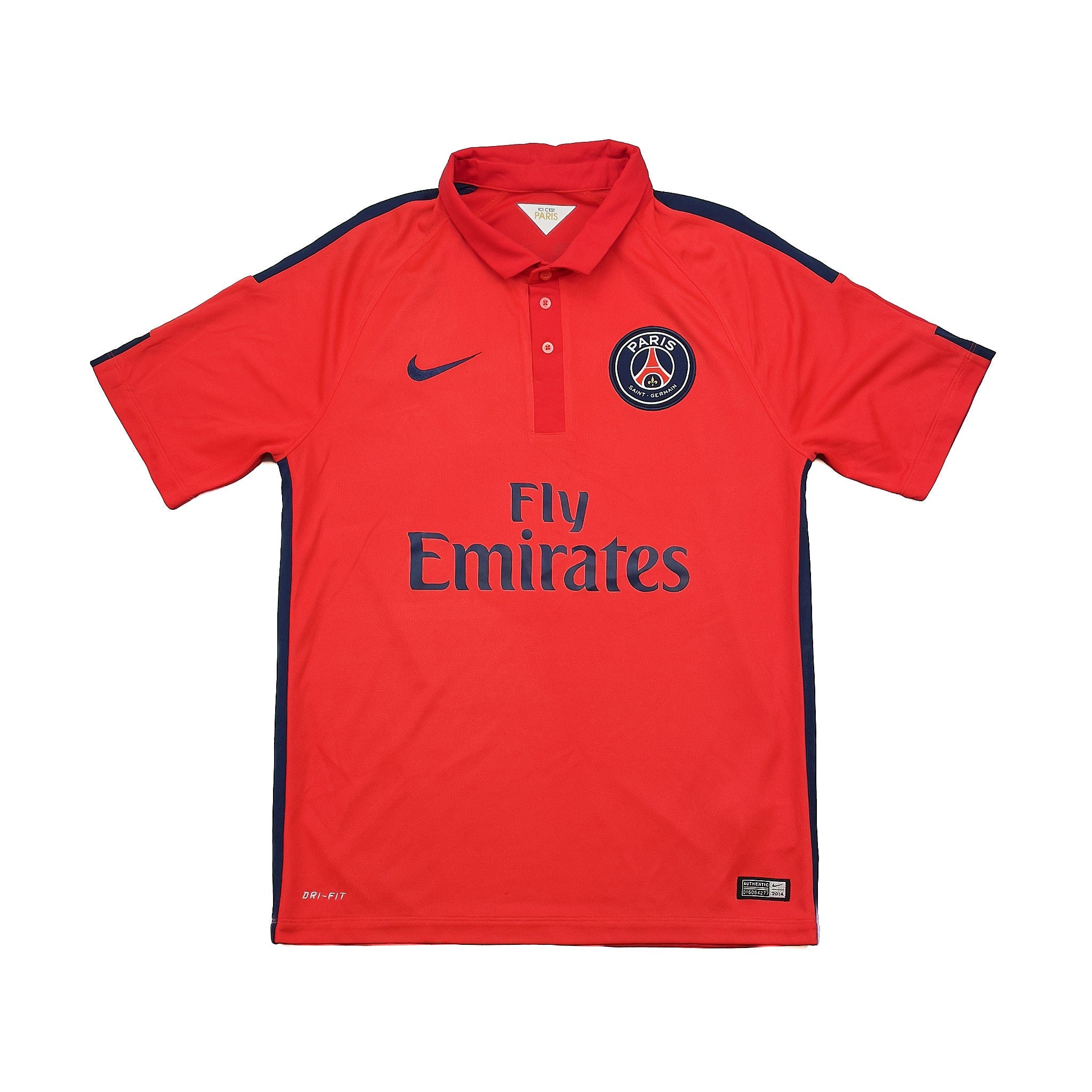 Buy 2014/15 PSG Lavezzi 22 Third Shirt (M) Nike ~ Free worldwide shipping available ~ Authentic Vintage Football Shirts from Cult Kits