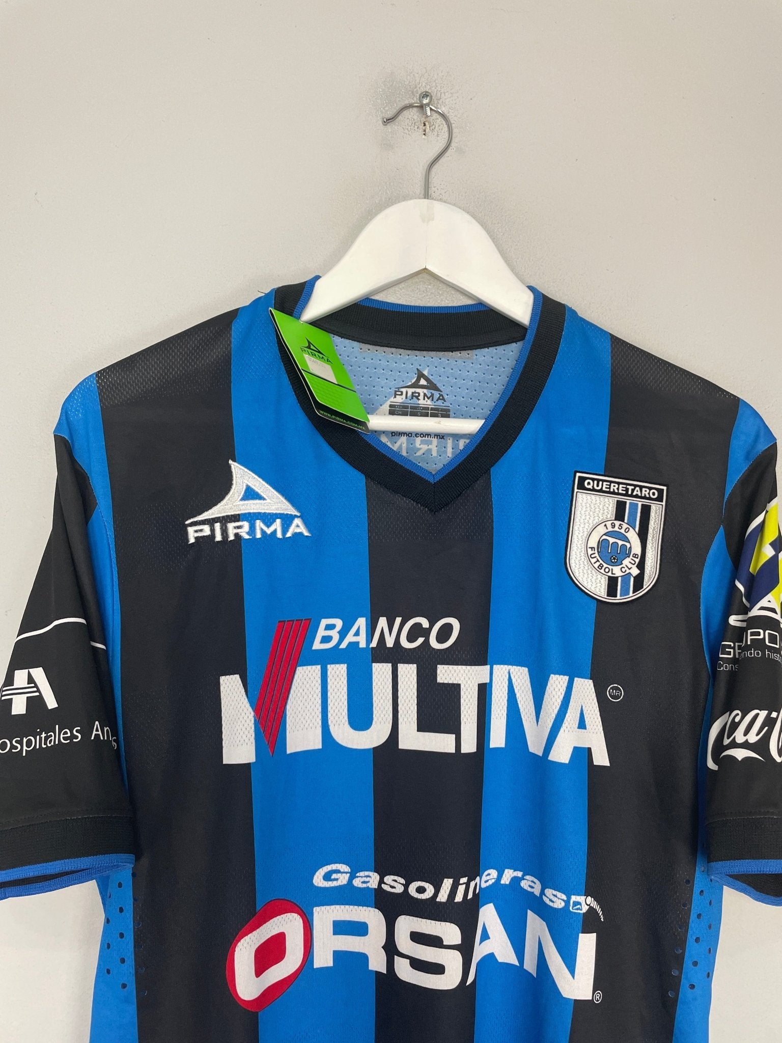 Shop 2014/15 QUERETARO RONALDINHO #49 *BNWT* HOME SHIRT (S) PIRMA, classic football shirts, vintage football shirts & retro soccer jerseys at Cult Kits