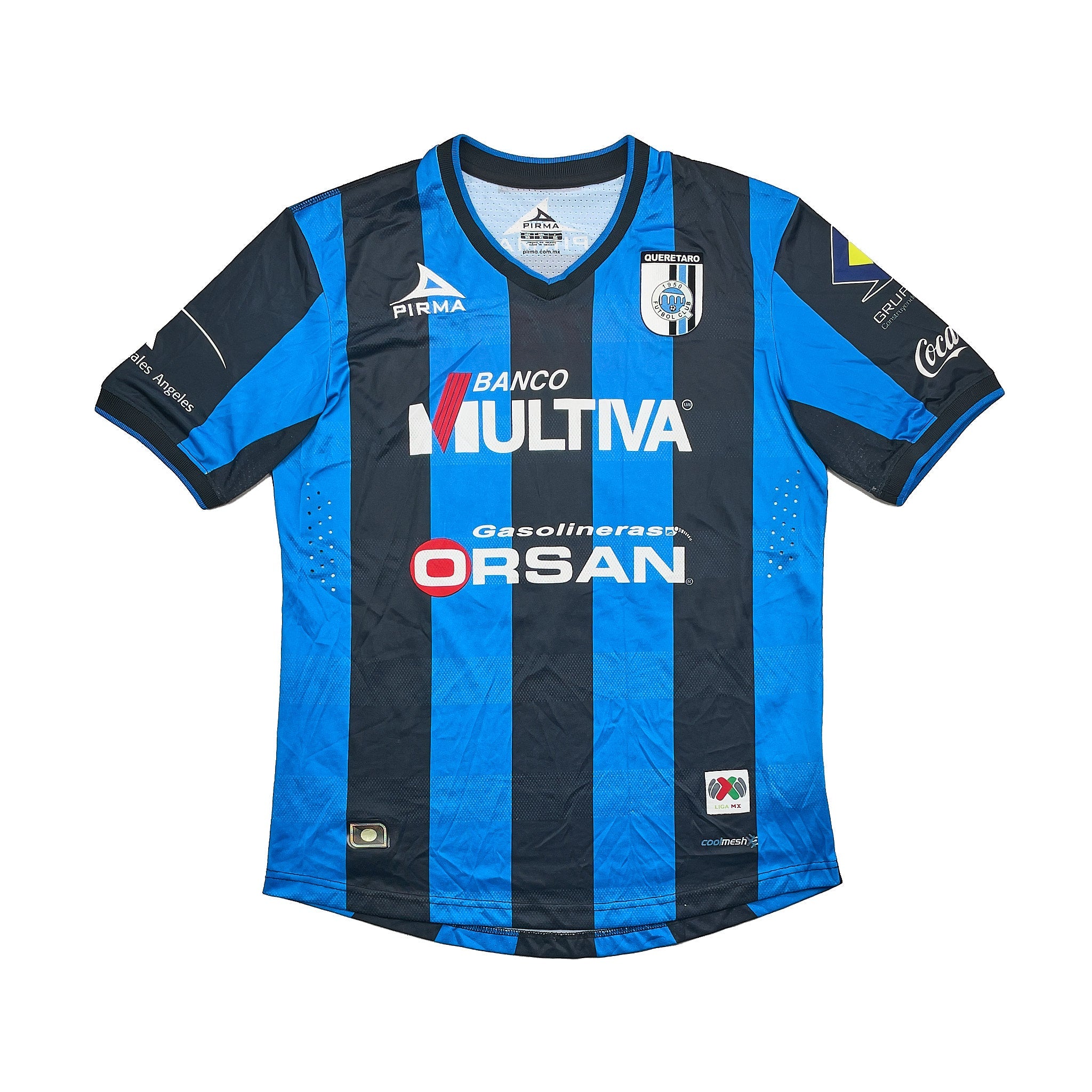 Buy 2014/15 Queretaro Ronaldinho 49 Home Shirt (XL) Pirma ~ Free worldwide shipping ~ Authentic Vintage Football Shirts from Cult Kits