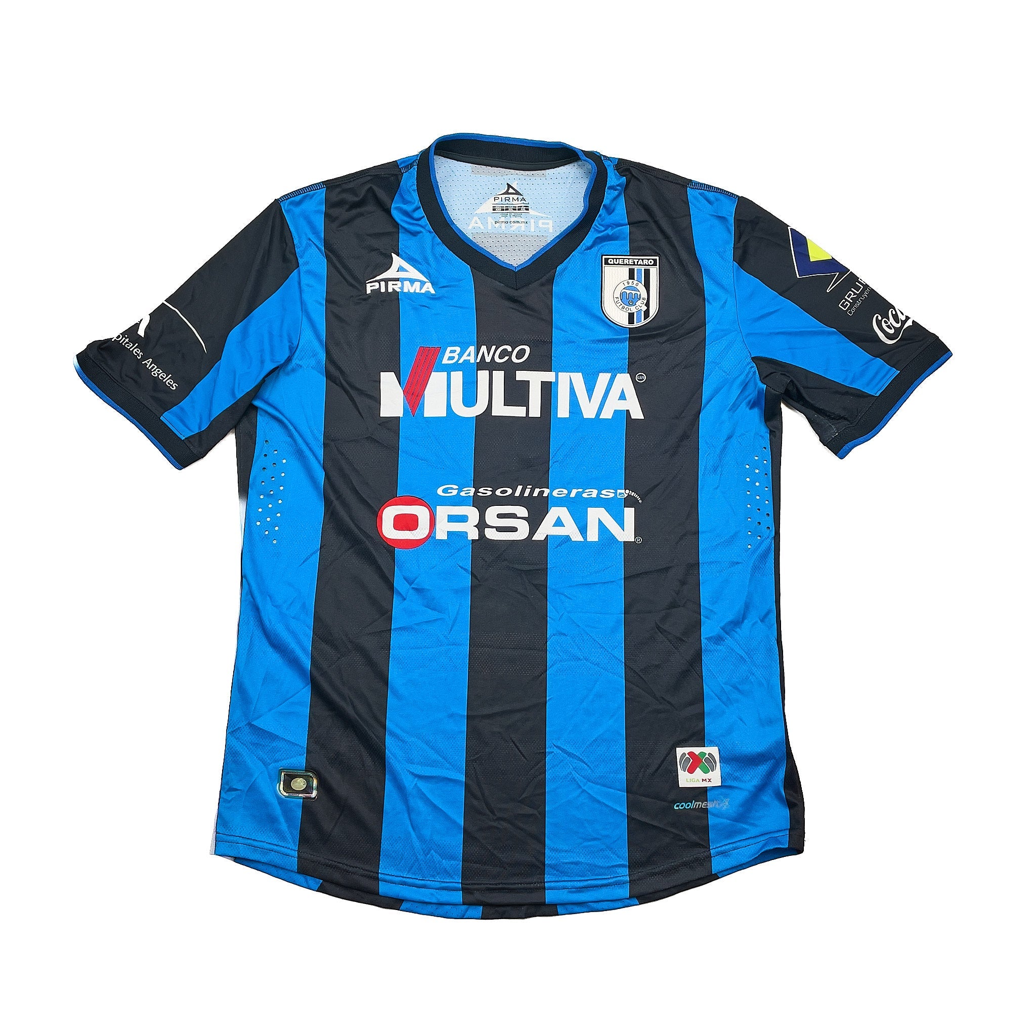 Buy 2014/15 QUERETARO RONALDINHO 49 *PLAYER ISSUE* HOME SHIRT (XXL) PIRMA ~ Free worldwide shipping available ~ Authentic Vintage Football Shirts from Cult Kits