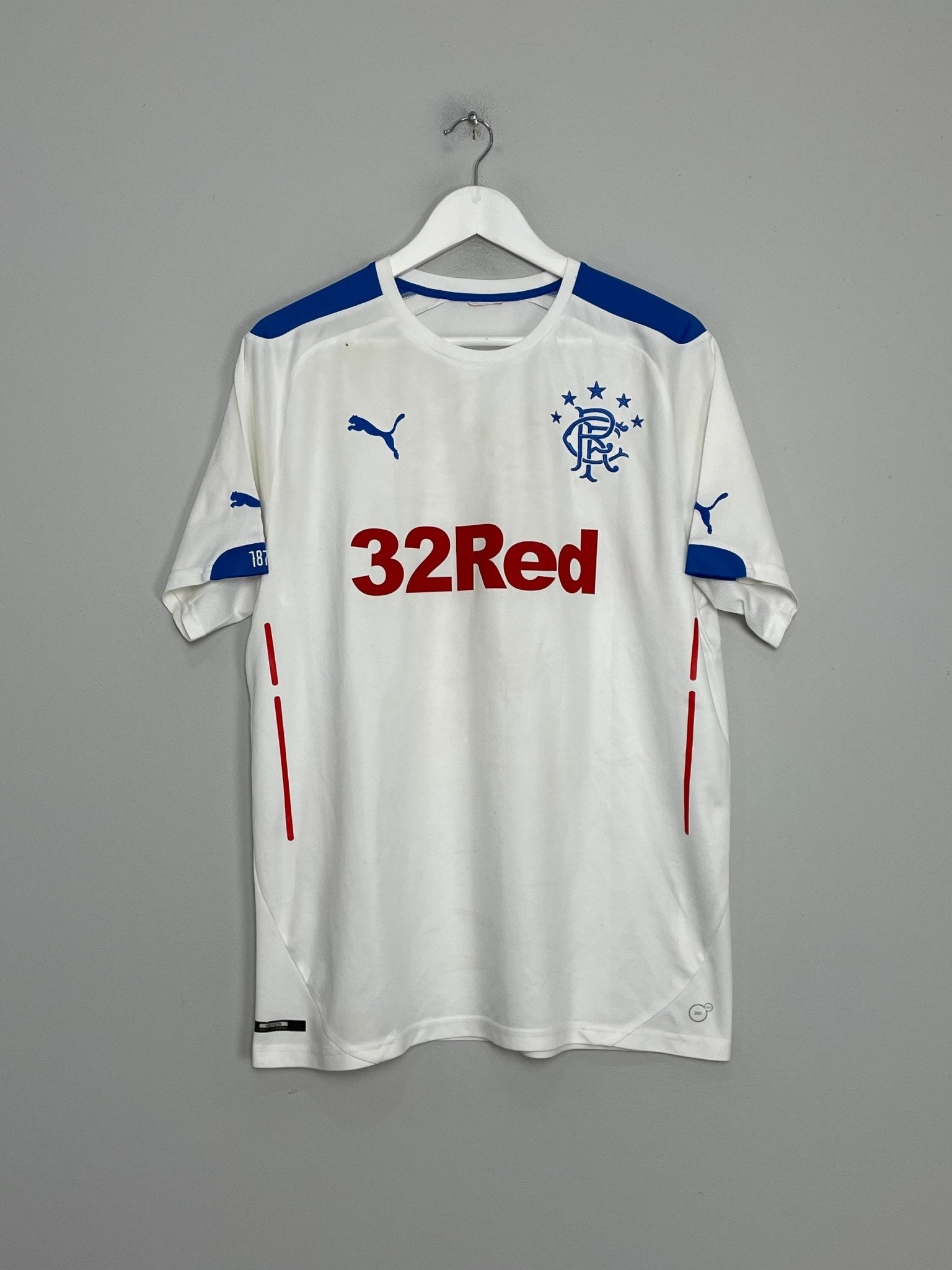 Shop 2014/15 RANGERS AWAY SHIRT (M/L) PUMA, classic football shirts, vintage football shirts & retro soccer jerseys at Cult Kits