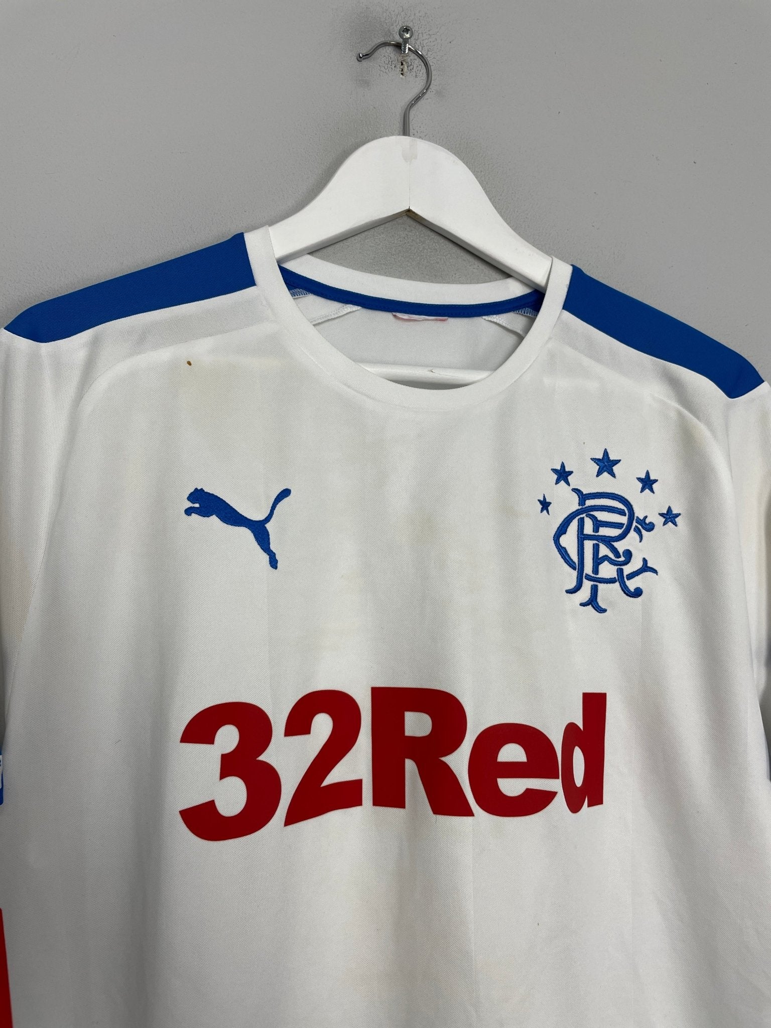 Shop 2014/15 RANGERS AWAY SHIRT (M/L) PUMA, classic football shirts, vintage football shirts & retro soccer jerseys at Cult Kits