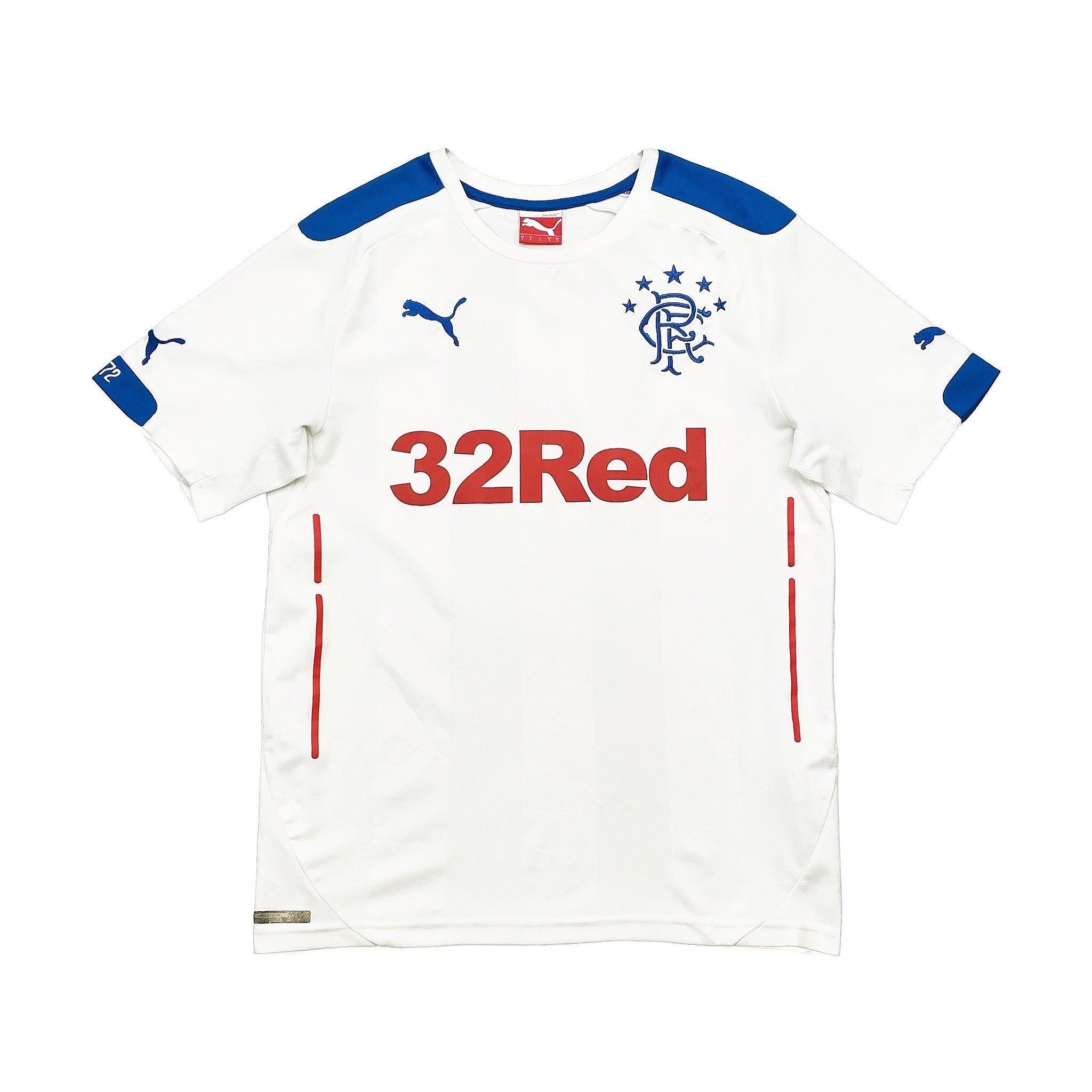 Buy 2014/15 Rangers Away Shirt (S) Puma ~ Free worldwide shipping ~ Authentic Vintage Football Shirts from Cult Kits