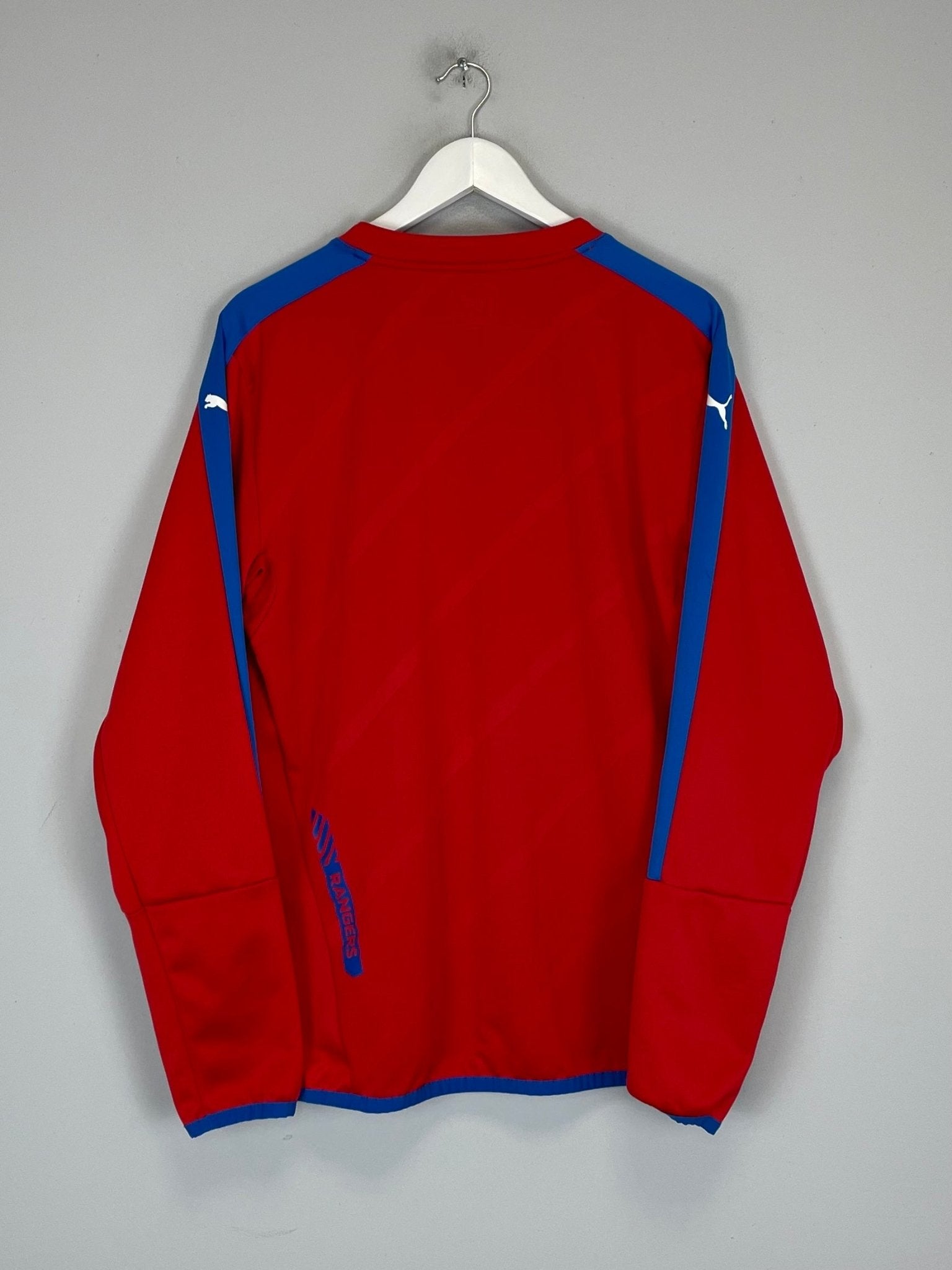 Shop 2014/15 RANGERS JUMPER (L) PUMA, classic football shirts, vintage football shirts & retro soccer jerseys at Cult Kits