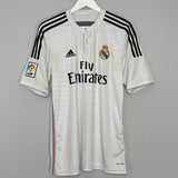 Shop 2014/15 REAL MADRID BALE #11 HOME SHIRT (L) ADIDAS, classic football shirts, vintage football shirts & retro soccer jerseys at Cult Kits