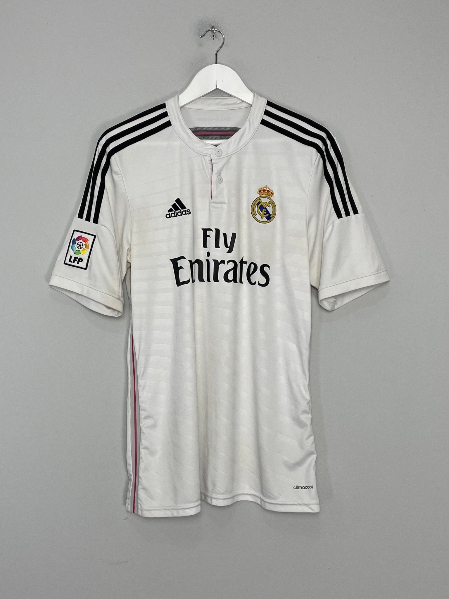 Shop 2014/15 REAL MADRID BALE #11 HOME SHIRT (L) ADIDAS, classic football shirts, vintage football shirts & retro soccer jerseys at Cult Kits