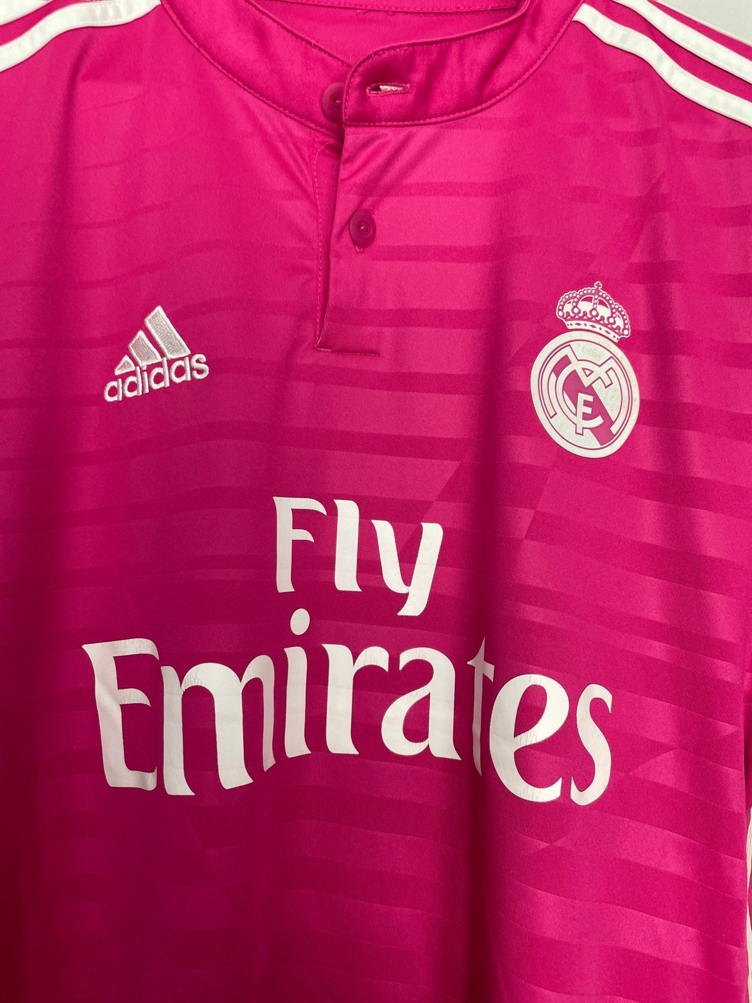Shop 2014/15 REAL MADRID BENZEMA #9 AWAY SHIRT (S) ADIDAS, classic football shirts, vintage football shirts & retro soccer jerseys at Cult Kits
