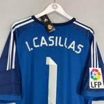 2014/15 REAL MADRID CASILLAS 1 *BNWT* GK SHIRT (XL) ADIDAS - Cult Kits - XL - Buy Vintage Football Shirts, Authentic Retro Football Shirts For Sale, Classic Football Shirts & Soccer Jersey