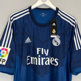 2014/15 REAL MADRID CASILLAS 1 *BNWT* GK SHIRT (XL) ADIDAS - Cult Kits - XL - Buy Vintage Football Shirts, Authentic Retro Football Shirts For Sale, Classic Football Shirts & Soccer Jersey