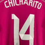 Shop 2014/15 REAL MADRID CHICHARITO #14 AWAY SHIRT (S) ADIDAS, classic football shirts, vintage football shirts & retro soccer jerseys at Cult Kits