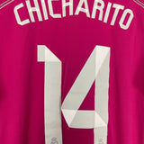 Shop 2014/15 REAL MADRID CHICHARITO #14 AWAY SHIRT (S) ADIDAS, classic football shirts, vintage football shirts & retro soccer jerseys at Cult Kits