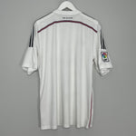 Shop 2014/15 REAL MADRID HOME SHIRT (XL) ADIDAS, classic football shirts, vintage football shirts & retro soccer jerseys at Cult Kits