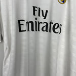 Shop 2014/15 REAL MADRID HOME SHIRT (XL) ADIDAS, classic football shirts, vintage football shirts & retro soccer jerseys at Cult Kits
