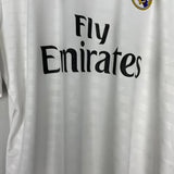 Shop 2014/15 REAL MADRID HOME SHIRT (XL) ADIDAS, classic football shirts, vintage football shirts & retro soccer jerseys at Cult Kits