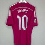 2014/15 REAL MADRID JAMES 10 AWAY SHIRT (L) ADIDAS - Cult Kits - Large - Buy Vintage Football Shirts, Authentic Retro Football Shirts For Sale, Classic Football Shirts & Soccer Jersey