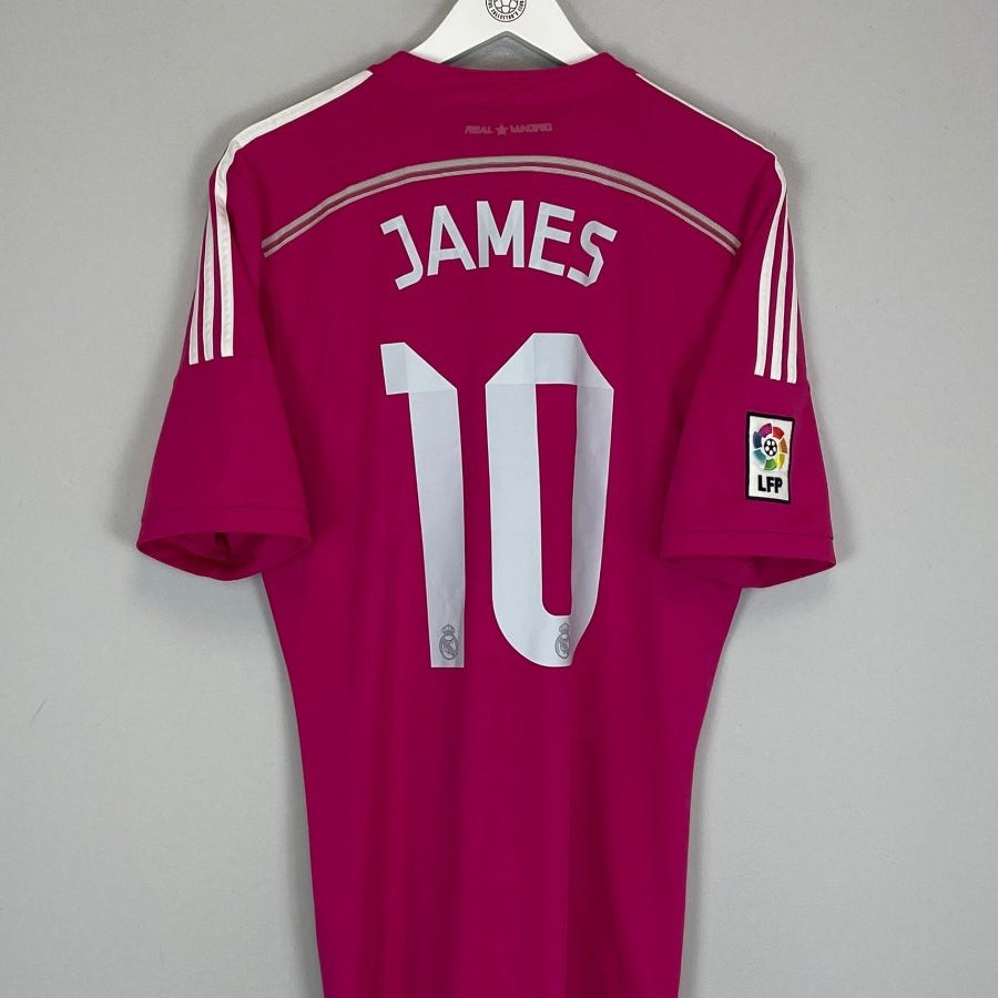 2014/15 REAL MADRID JAMES 10 AWAY SHIRT (L) ADIDAS - Cult Kits - Large - Buy Vintage Football Shirts, Authentic Retro Football Shirts For Sale, Classic Football Shirts & Soccer Jersey