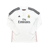 Buy 2014/15 Real Madrid James 10 L/S Home Shirt (XL) Adidas ~ Free worldwide shipping available ~ Authentic Vintage Football Shirts from Cult Kits