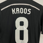 Shop 2014/15 REAL MADRID KROOS #8 AWAY SHIRT (S) ADIDAS, classic football shirts, vintage football shirts & retro soccer jerseys at Cult Kits