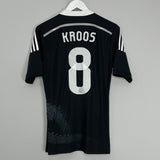 Shop 2014/15 REAL MADRID KROOS #8 AWAY SHIRT (S) ADIDAS, classic football shirts, vintage football shirts & retro soccer jerseys at Cult Kits