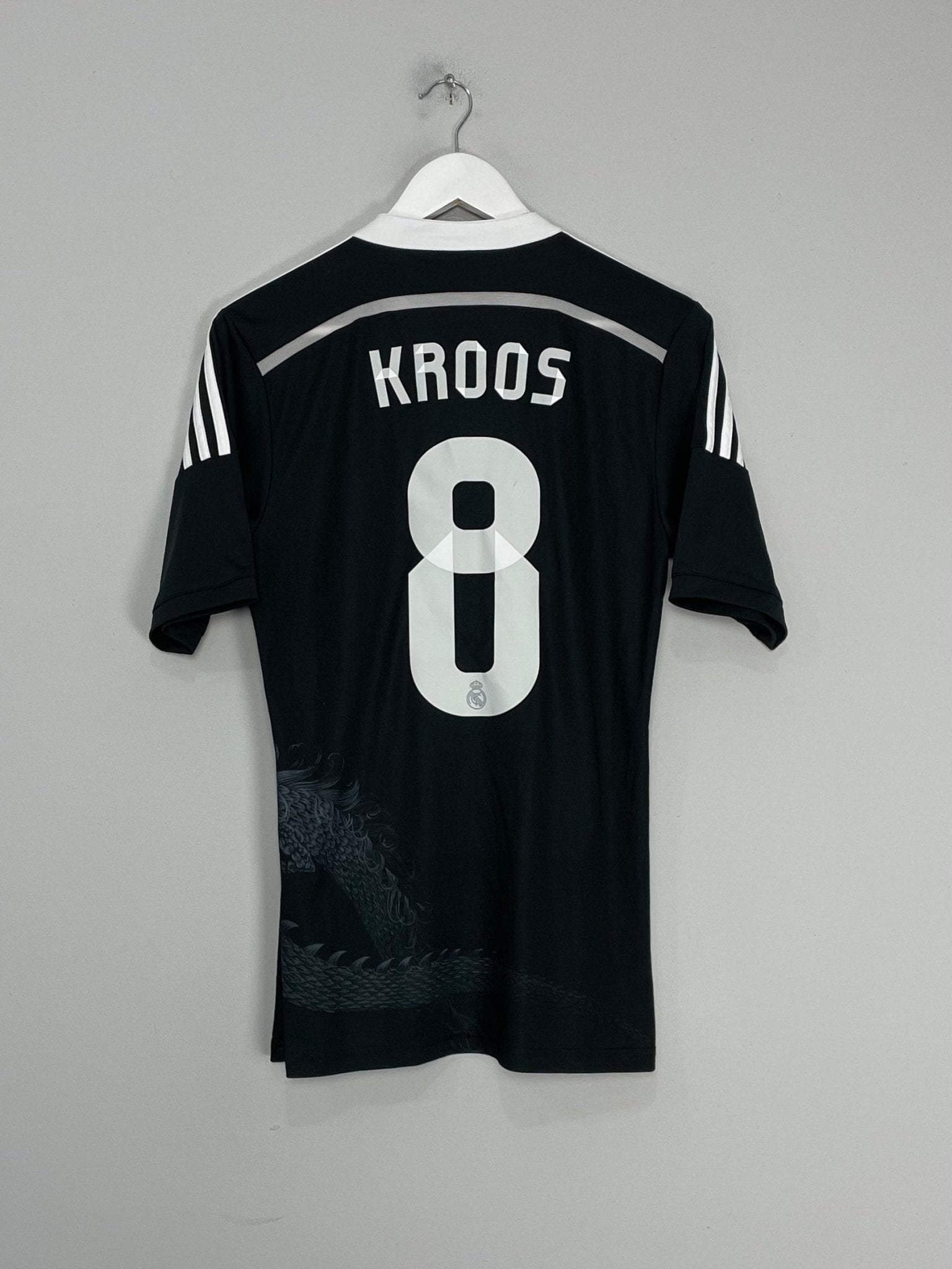 Shop 2014/15 REAL MADRID KROOS #8 AWAY SHIRT (S) ADIDAS, classic football shirts, vintage football shirts & retro soccer jerseys at Cult Kits
