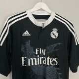 Shop 2014/15 REAL MADRID MARCELO #12 THIRD SHIRT (L) ADIDAS, classic football shirts, vintage football shirts & retro soccer jerseys at Cult Kits