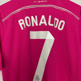 Shop 2014/15 REAL MADRID RONALDO #7 AWAY SHIRT (L) ADIDAS, classic football shirts, vintage football shirts & retro soccer jerseys at Cult Kits