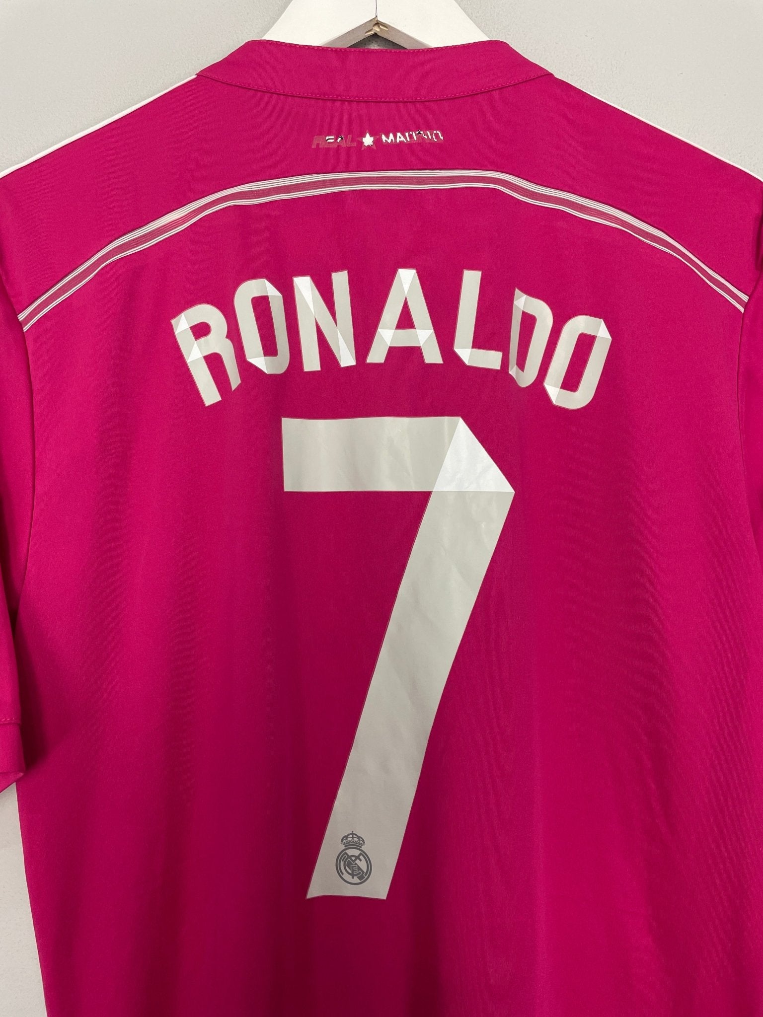 Shop 2014/15 REAL MADRID RONALDO #7 AWAY SHIRT (L) ADIDAS, classic football shirts, vintage football shirts & retro soccer jerseys at Cult Kits