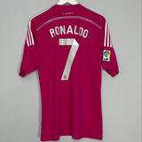 Shop 2014/15 REAL MADRID RONALDO #7 AWAY SHIRT (L) ADIDAS, classic football shirts, vintage football shirts & retro soccer jerseys at Cult Kits