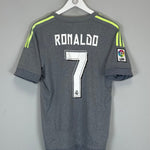 2014/15 REAL MADRID RONALDO 7 AWAY SHIRT (M) ADIDAS - Cult Kits - Medium - Buy Vintage Football Shirts, Authentic Retro Football Shirts For Sale, Classic Football Shirts & Soccer Jersey