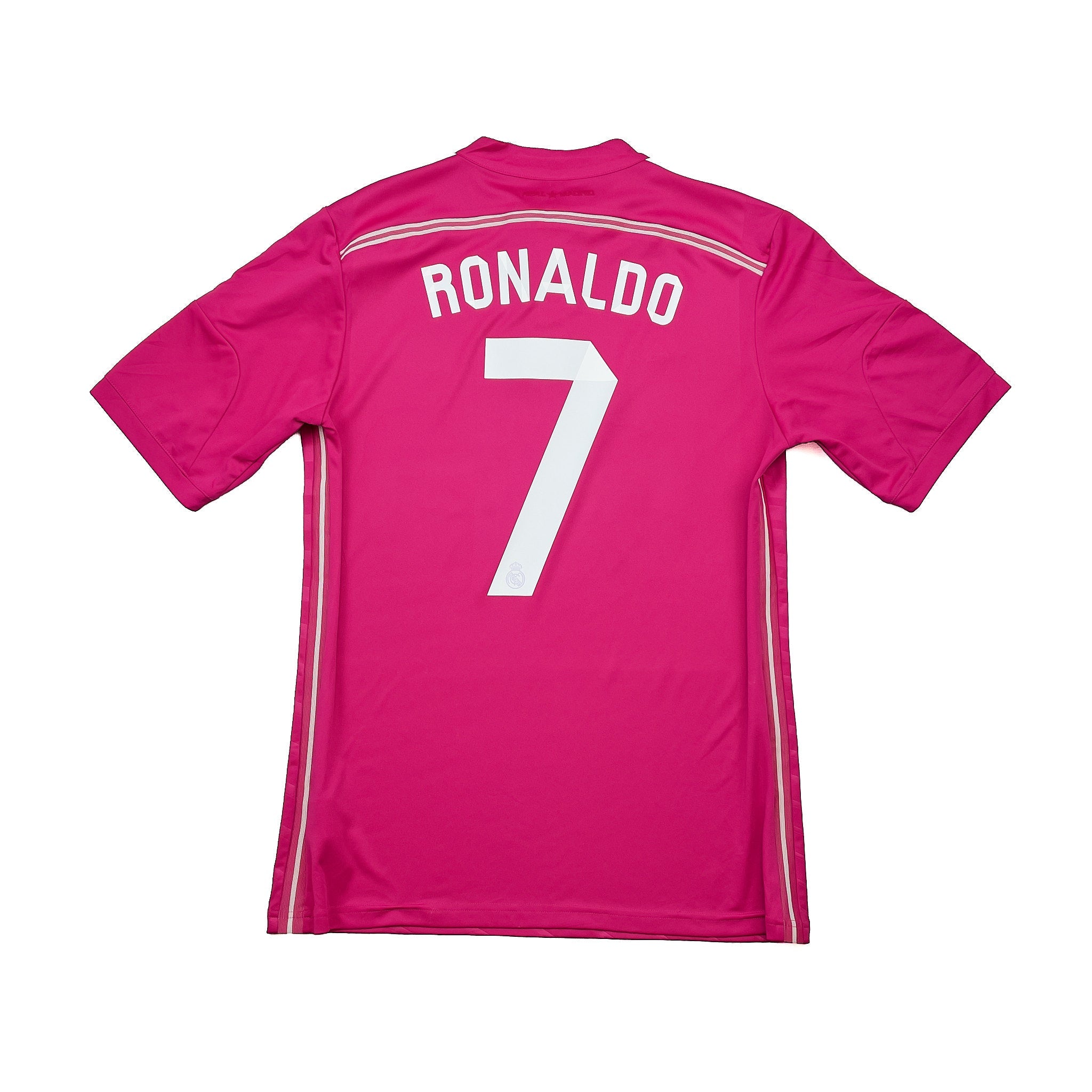 Buy 2014/15 Real Madrid Ronaldo 7 Away Shirt (M) Adidas ~ Free worldwide shipping ~ Authentic Vintage Football Shirts from Cult Kits
