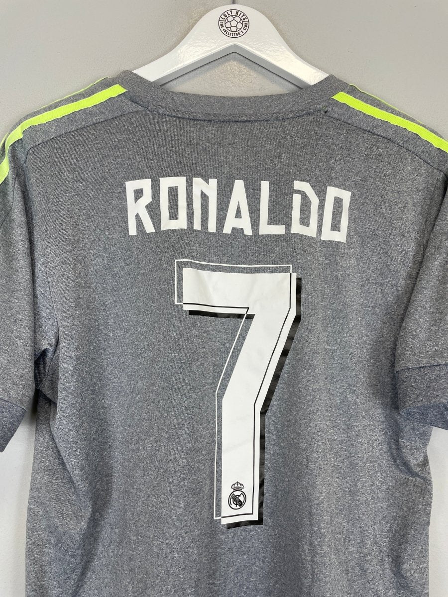 2014/15 REAL MADRID RONALDO 7 AWAY SHIRT (M) ADIDAS - Cult Kits - Medium - Buy Vintage Football Shirts, Authentic Retro Football Shirts For Sale, Classic Football Shirts & Soccer Jersey