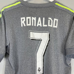 2014/15 REAL MADRID RONALDO 7 AWAY SHIRT (M) ADIDAS - Cult Kits - Medium - Buy Vintage Football Shirts, Authentic Retro Football Shirts For Sale, Classic Football Shirts & Soccer Jersey