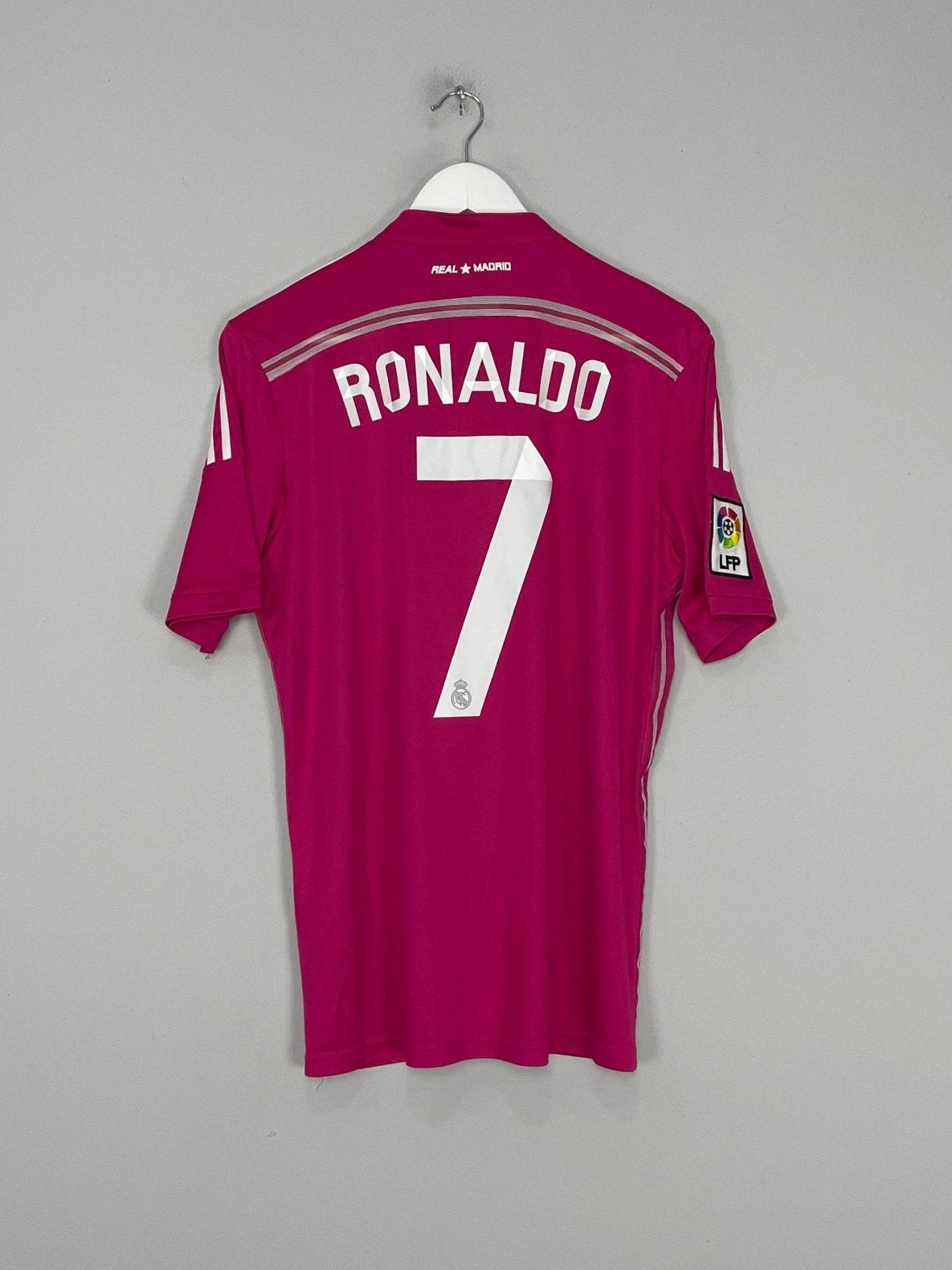 Shop 2014/15 REAL MADRID RONALDO #7 AWAY SHIRT (M) ADIDAS, classic football shirts, vintage football shirts & retro soccer jerseys at Cult Kits