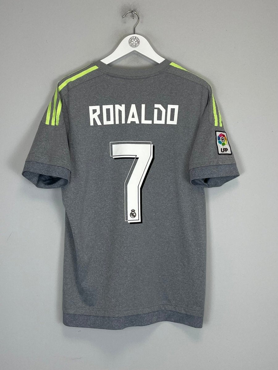 2014/15 REAL MADRID RONALDO 7 AWAY SHIRT (M) ADIDAS - Cult Kits - Medium - Buy Vintage Football Shirts, Authentic Retro Football Shirts For Sale, Classic Football Shirts & Soccer Jersey